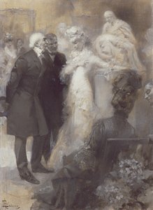Sarah Bernhardt (1844-1923) ved Paris Opera